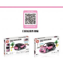 SHENG YUAN SY 8318 non  BỔ SUNG bộ đồ chơi xếp lắp ráp ghép mô hình  TECHINQUE Kỹ Thuật Công Nghệ Cao Mô Hình Phương Tiện 676 khối