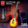 MorkModel 031010 Mork Model 031010 non  ĐÀN GHI TA bộ đồ chơi xếp lắp ráp ghép mô hình Creator Expert FLAME GUITAR Chuyên Gia Sáng Tạo 2502 khối