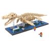 LOZ 9024 Xếp hình kiểu Nanoblock JURASSIC WORLD DINOSAURS Mosasaurus Dinosaur Skeletons Bộ Xương Khủng Long Mosasaurus 740 khối điều khiển từ xa