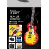 MorkModel 031010 Mork Model 031010 non  ĐÀN GHI TA bộ đồ chơi xếp lắp ráp ghép mô hình Creator Expert FLAME GUITAR Chuyên Gia Sáng Tạo 2502 khối