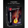 MorkModel 031010 Mork Model 031010 non  ĐÀN GHI TA bộ đồ chơi xếp lắp ráp ghép mô hình Creator Expert FLAME GUITAR Chuyên Gia Sáng Tạo 2502 khối