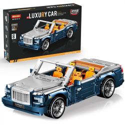 MOYU BLOCK MY88003 88003 non  CHUYỂN ĐỔI SANG TRỌNG bộ đồ chơi xếp lắp ráp ghép mô hình  LUXURY CAR Kỹ Thuật Công Nghệ Cao Mô Hình Phương Tiện 3120 khối