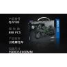 ZHEGAO QJ5183 5183 non  XE MÁY KAWASAKI bộ đồ chơi xếp lắp ráp ghép mô hình Motorcycle Motorbike Xe Hai Bánh 888 khối