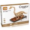 LOZ 9028 Xếp hình kiểu Nanoblock JURASSIC WORLD DINOSAURS Brachiosaurus Fossil Dinosaur Skeletons Bộ Xương Khủng Long Hóa Thạch Brachiosaurus 660 khối