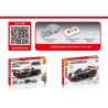 SEMBO 701907 non  ĐIỀU KHIỂN TỪ XA HUYỀN THOẠI TRẮNG THỂ THAO XE ĐÓNG THẾ bộ đồ chơi xếp lắp ráp ghép mô hình  REMOTE CONTROL SPORTS CAR Kỹ Thuật Công Nghệ Cao Mô Hình Phương Tiện 327 khối