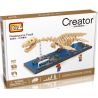 LOZ 9027 Xếp hình kiểu Nanoblock JURASSIC WORLD DINOSAURS Plesiosaurus Fossil Dinosaur Skeletons Bộ Xương Khủng Long Hóa Thạch Plesiosaurus 660 khối
