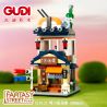 GUDI 51012A 51012B 51012C 51012D non  4 LOẠI CẢNH ĐƯỜNG PHỐ THƠ MỘNG QUÁN CÀ PHÊ LÁ PHONG CỬA HÀNG THÚ CƯNG DỄ THƯƠNG IZAKAYA THANH XUYÊN VÀ KHU VUI CHƠI GIẢI TRÍ VẺ bộ đồ chơi xếp lắp ráp ghép mô hình Creator FANTASY STREET Sáng Tạo 1168 khối