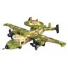 MINGDI K0287 0287 non  MÁY BAY CẢNH BÁO SỚM SKYHAWK A-50U bộ đồ chơi xếp lắp ráp ghép mô hình Military Army A-50U AIR EARLY WARNING Quân Sự Bộ Đội 517 khối