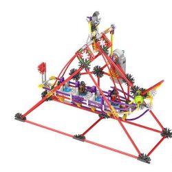 LOZ 2012 Xếp hình kiểu Nanoblock LOZ ELECTRIC AMUSEMENT PARK Electric Amusement Park Corsair Thuyền Lắc động Cơ Pin 328 khối có động cơ pin