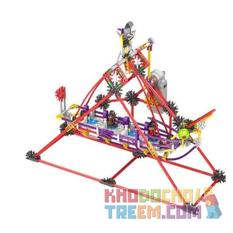 LOZ 2012 Xếp hình kiểu Nanoblock LOZ ELECTRIC AMUSEMENT PARK Electric Amusement Park Corsair Thuyền Lắc động Cơ Pin 328 khối có động cơ pin