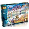 LOZ 2013 Xếp hình kiểu Nanoblock LOZ ELECTRIC AMUSEMENT PARK Electric Amusement Park Carrousel Small Rotating Cable Car đu Quay 4 Chỗ Treo Dây động Cơ Pin 399 khối có động cơ pin