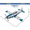 MINGDI K0286 0286 non  MÁY BAY HUẤN LUYỆN SKYHAWK T-6A bộ đồ chơi xếp lắp ráp ghép mô hình Military Army T-6A TRAINING AIRCRAFT Quân Sự Bộ Đội 524 khối