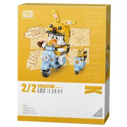 LOZ 1676 non  YAYA MANG ĐI bộ đồ chơi xếp lắp ráp ghép mô hình