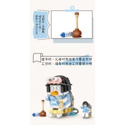 LOZ 1676 non  YAYA MANG ĐI bộ đồ chơi xếp lắp ráp ghép mô hình