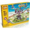 LOZ 2014 Xếp hình kiểu Nanoblock LOZ ELECTRIC AMUSEMENT PARK Electric Amusement Park Octopus Dandelion đu Quay 4 Tay Văng động Cơ Pin 338 khối có động cơ pin