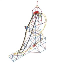 LOZ 2016 Xếp hình kiểu Nanoblock LOZ ELECTRIC AMUSEMENT PARK Electric Amusement Park Crazy Rollercoaster Tàu Lượn Siêu Tốc động Cơ Pin 534 khối có động cơ pin