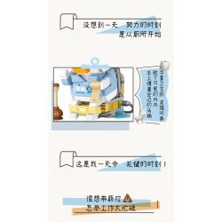 LOZ 1675 non  YAYA TUYỆT VỜI bộ đồ chơi xếp lắp ráp ghép mô hình