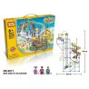 LOZ 2017 Xếp hình kiểu Nanoblock LOZ ELECTRIC AMUSEMENT PARK Electric Amusement Park Rolling Ball Hệ Thống Máng Lăn Bi động Cơ Pin 902 khối có động cơ pin
