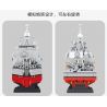 PanlosBrick 637007 Panlos Brick 637007 non  TÀU TUẦN DƯƠNG TÊN LỬA TIKINDRO CỘNG VỚI bộ đồ chơi xếp lắp ráp ghép mô hình Military Army TICONDEROGA-CLASS CRUISER Quân Sự Bộ Đội 1513 khối