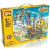 LOZ 2017 Xếp hình kiểu Nanoblock LOZ ELECTRIC AMUSEMENT PARK Electric Amusement Park Rolling Ball Hệ Thống Máng Lăn Bi động Cơ Pin 902 khối có động cơ pin