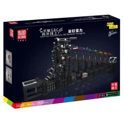 MouldKing 26006 Mould King 26006 REBRICKABLE MOC-43565 43565 MOC43565 non  NHÀ MÁY SẢN XUẤT DÂY CHUYỀN GBC RAINBOW TENSION bộ đồ chơi xếp lắp ráp ghép mô hình GREAT BALL CONTRAPTION RAINBOW TENSEGRITY 2520 khối
