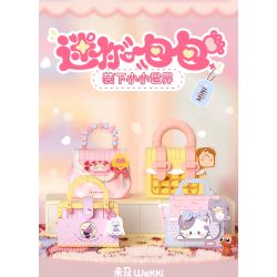 WEKKI 516908 non  MEO MỀM DỄ THƯƠNG bộ đồ chơi xếp lắp ráp ghép mô hình CUTE KITTEN