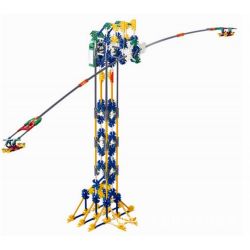 LOZ 2022 P0004 0004 Xếp hình kiểu Nanoblock LOZ ELECTRIC AMUSEMENT PARK Electric Amusement Park Whirly Propeller Giant Circle đu Văng 2 Cánh động Cơ Pin 416 khối có động cơ pin