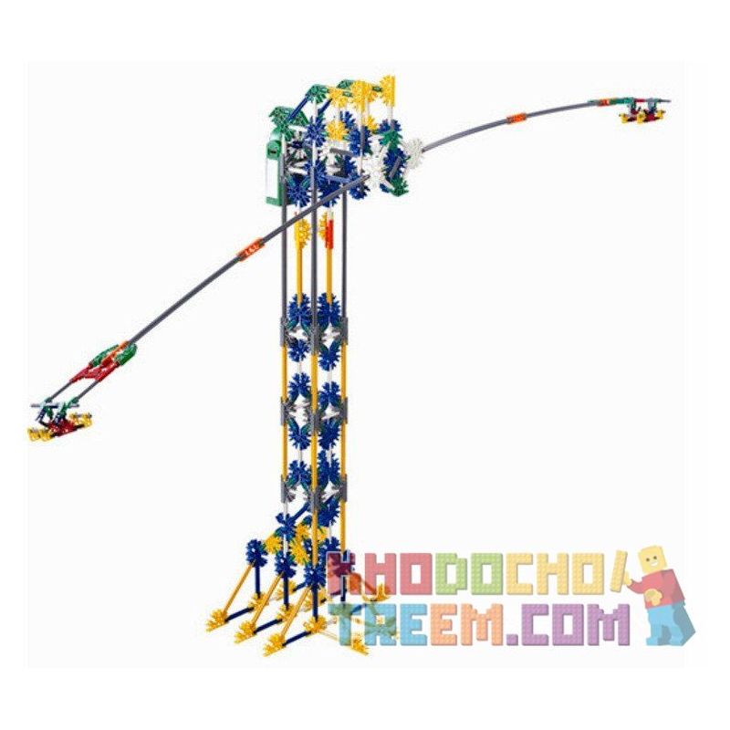 LOZ 2022 P0004 0004 Xếp hình kiểu Nanoblock LOZ ELECTRIC AMUSEMENT PARK Electric Amusement Park Whirly Propeller Giant Circle đu Văng 2 Cánh động Cơ Pin 416 khối có động cơ pin