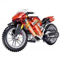 ZHEGAO QL0481 0481 non  XÍCH PHONG XE MÁY bộ đồ chơi xếp lắp ráp ghép mô hình  COMPETITIVE MOTORCTCLE Kỹ Thuật Công Nghệ Cao Mô Hình Phương Tiện 496 khối