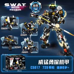 WOMA 5009 C5017 5017 non  CUỘC CHIẾN THẦM LẶNG bộ đồ chơi xếp lắp ráp ghép mô hình City Thành Phố 729 khối