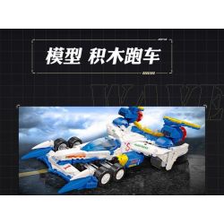 JIESTAR 92003 JJ9169 9169 non  XE ĐUA CÔNG THỨC CỰC KỲ THÔNG MINH AKF-11 SUPER ASLADA bộ đồ chơi xếp lắp ráp ghép mô hình 706 khối