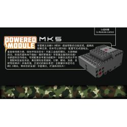 MouldKing 20024 Mould King 20024 non  XE TĂNG SHERMAN M4 bộ đồ chơi xếp lắp ráp ghép mô hình Military Army SHERMAN TANK Quân Sự Bộ Đội