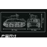 MouldKing 20024 Mould King 20024 non  XE TĂNG SHERMAN M4 bộ đồ chơi xếp lắp ráp ghép mô hình Military Army SHERMAN TANK Quân Sự Bộ Đội