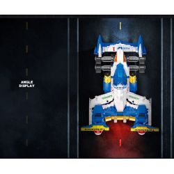 JIESTAR 92003 JJ9169 9169 non  XE ĐUA CÔNG THỨC CỰC KỲ THÔNG MINH AKF-11 SUPER ASLADA bộ đồ chơi xếp lắp ráp ghép mô hình 706 khối