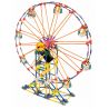 LOZ 2024 P0006 0006 Xếp hình kiểu Nanoblock LOZ ELECTRIC AMUSEMENT PARK Electric Amusement Park Happy Ferris Wheel đu Quay Tròn Kép đứng 8 Ghế động Cơ Pin 660 khối có động cơ pin