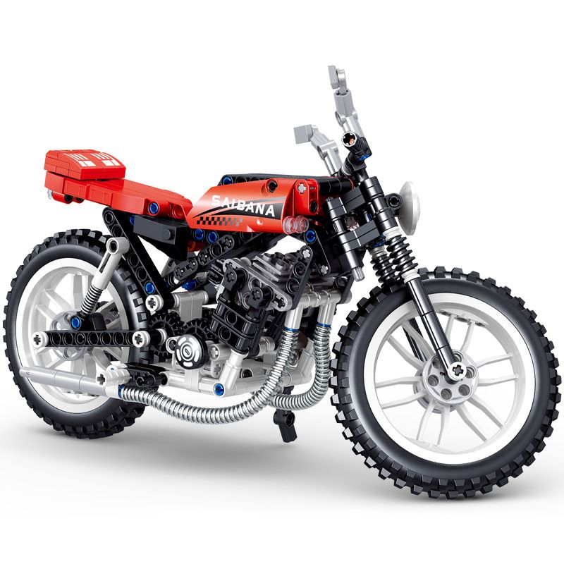 ZHEGAO QL0480 0480 non  XE MÁY CHIJUE bộ đồ chơi xếp lắp ráp ghép mô hình  COMPETITIVE MOTORCTCLE Kỹ Thuật Công Nghệ Cao Mô Hình Phương Tiện 387 khối