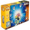 LOZ 2024 P0006 0006 Xếp hình kiểu Nanoblock LOZ ELECTRIC AMUSEMENT PARK Electric Amusement Park Happy Ferris Wheel đu Quay Tròn Kép đứng 8 Ghế động Cơ Pin 660 khối có động cơ pin