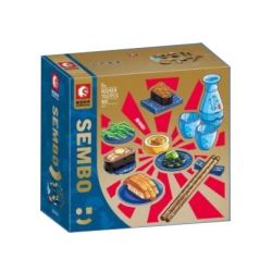 ZHEGAO 00864 non  QUÁN CÀ PHÊ bộ đồ chơi xếp lắp ráp ghép mô hình Japanese Street JAPANESE HOUSE Đường Phố Nhật Bản 512 khối