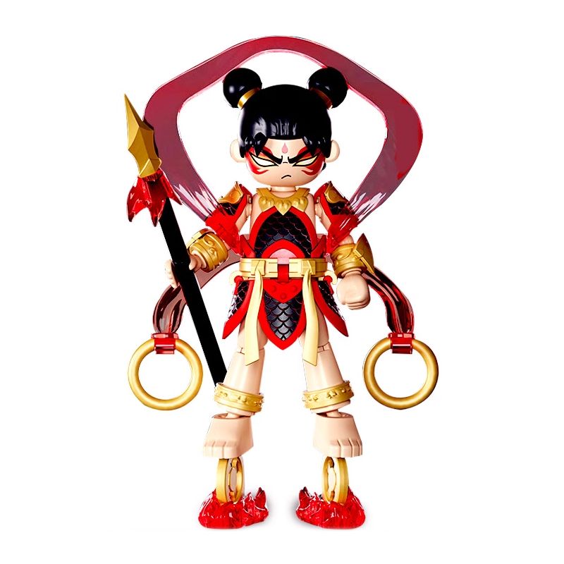BLOKS 85012 non  VÔ HẠN ANH HÙNG CV-08 NEZHA DHARMA bộ đồ chơi xếp lắp ráp ghép mô hình Movie & Game Phim Và Trò Chơi