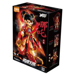 BLOKS 85012 non  VÔ HẠN ANH HÙNG CV-08 NEZHA DHARMA bộ đồ chơi xếp lắp ráp ghép mô hình Movie & Game Phim Và Trò Chơi