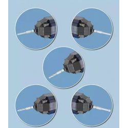 HAPPY BUILD SHINEYU XINYU YC-22017 22017 YC22017 non  MÁY KHOAN ĐIỆN bộ đồ chơi xếp lắp ráp ghép mô hình  Kỹ Thuật Công Nghệ Cao Mô Hình Phương Tiện 1026 khối