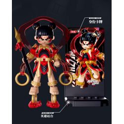 BLOKS 85012 non  VÔ HẠN ANH HÙNG CV-08 NEZHA DHARMA bộ đồ chơi xếp lắp ráp ghép mô hình Movie & Game Phim Và Trò Chơi