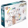 LOZ 2026 P0001 0001 Xếp hình kiểu Nanoblock LOZ ELECTRIC AMUSEMENT PARK Electric Amusement Park Double Star Ferris Wheel đu Quay đứng Hình Sao 8 Cánh động Cơ Pin 977 khối có động cơ pin