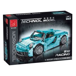 MorkModel 023017-1 023017-2 023017-3 Mork Model 023017-1 023017-2 023017-3 non  PORSCHE 918. tỷ lệ 1:14 bộ đồ chơi xếp lắp ráp ghép mô hình  Kỹ Thuật Công Nghệ Cao Mô Hình Phương Tiện 1502 khối