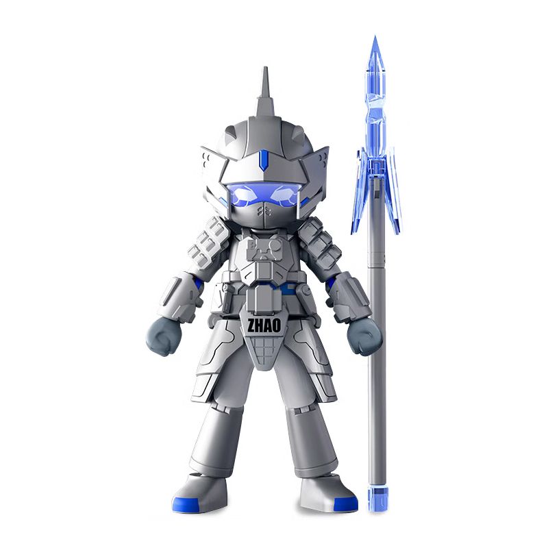 BLOKS 85011 non  VÔ HẠN TƯỚNG CV-07 BATTLE SUIT ZHAO YUN bộ đồ chơi xếp lắp ráp ghép mô hình Movie & Game Phim Và Trò Chơi