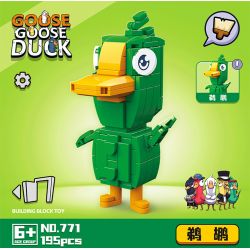 RENZAIMA 771 non  BỒ NÔNG bộ đồ chơi xếp lắp ráp ghép mô hình GOOSE DUCK 195 khối