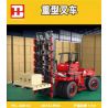 HAPPY BUILD SHINEYU XINYU YC22012 22012 YC-22012 REBRICKABLE MOC-63441 63441 MOC63441 non  XE NÂNG HẠNG NẶNG SÁU BÁNH CITY "MOVERS" 1:10 tỷ lệ 1:10 bộ đồ chơi xếp lắp ráp ghép mô hình  CITY BUILDER HEAVY DUTY FORKLIFT Kỹ Thuật Công Nghệ Cao Mô Hình Phương Tiện 2015 khối