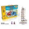 LOZ 2028 C0002 0002 Xếp hình kiểu Nanoblock LOZ ELECTRIC AMUSEMENT PARK Electric Amusement Park Roller Coaster Tàu Lượn Siêu Tốc động Cơ Pin 785 khối có động cơ pin