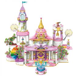 QMAN ENLIGHTEN KEEPPLEY 32021 non  CÔNG CHÚA LEIA 4 BLOOMING WONDERLAND HỌC VIỆN HOÀNG GIA bộ đồ chơi xếp lắp ráp ghép mô hình Girl PRINCESS LEAH Con Gái 1138 khối