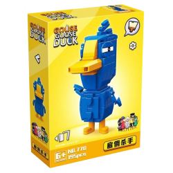 RENZAIMA 770 non  KẺ GIẾT THUÊ bộ đồ chơi xếp lắp ráp ghép mô hình GOOSE DUCK 195 khối